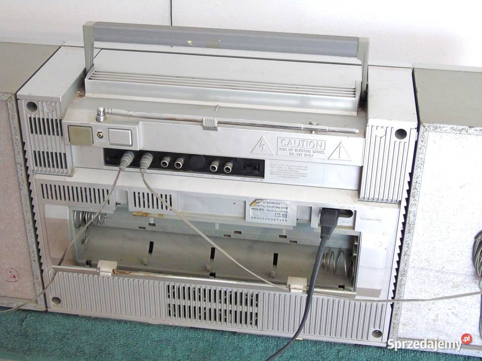 Radio magnetofon Philips D8644 Vinage WYSYŁKA Jasło