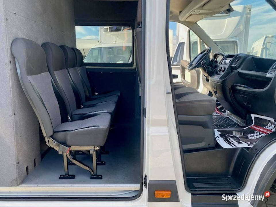 Peugeot Boxer Salon Brygadówka DOKA 7 osób Maxi ESP Leszno