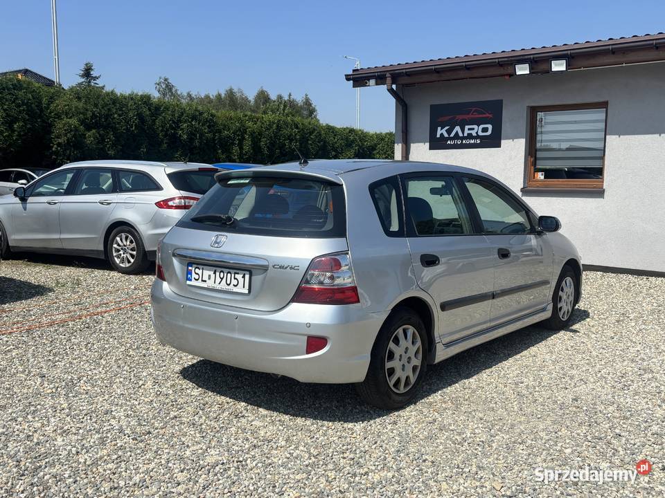 Honda Civic 2004r śląskie Paniówki