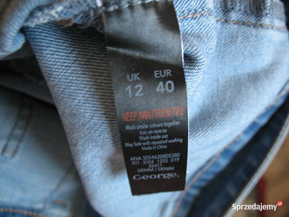 Szorty spodenki Jeans 40 L biodra 102 Siedlce sprzedam