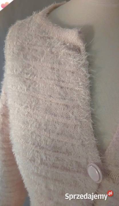 Sweter kardigan płaszcz miś alpaka sweterek Rozmiar 38(M) Łódź sprzedam