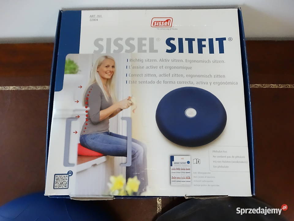 Dysk Sensomotoryczny Sissel Sitfit 33 Poduszka Poduszki Biłgoraj