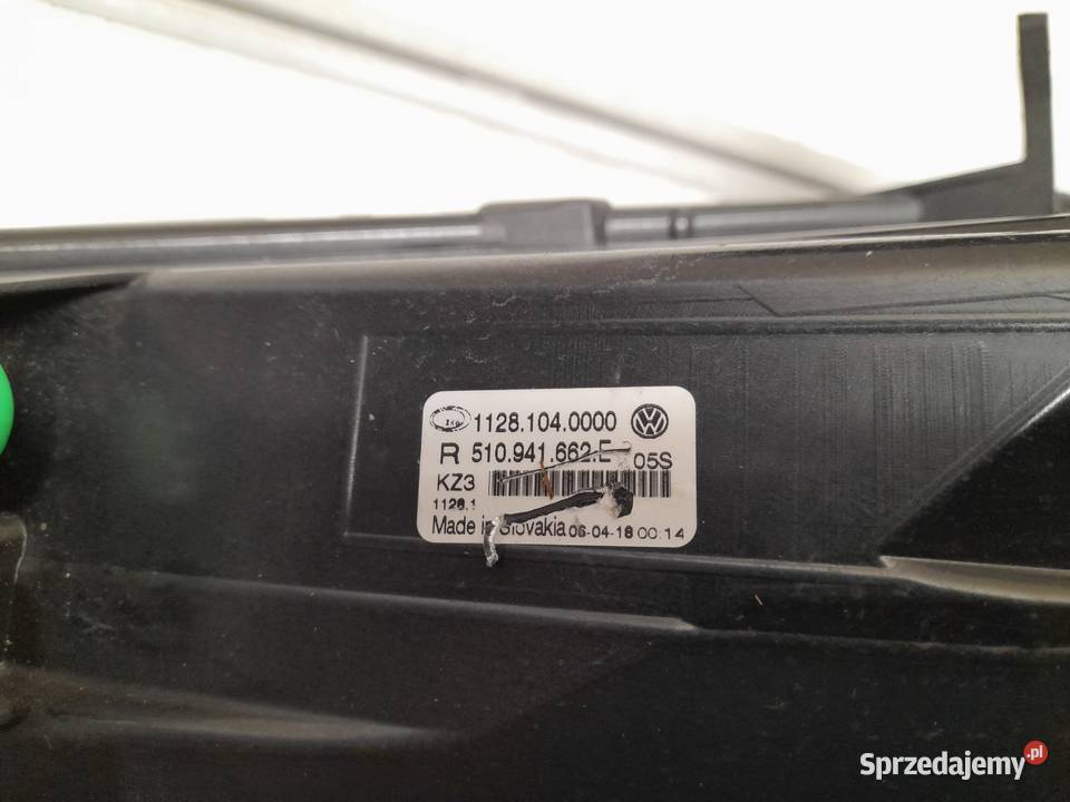 HALOGEN LEWY PRAWY PRZÓD VW SPORTSVAN LIFT Goleniów sprzedam