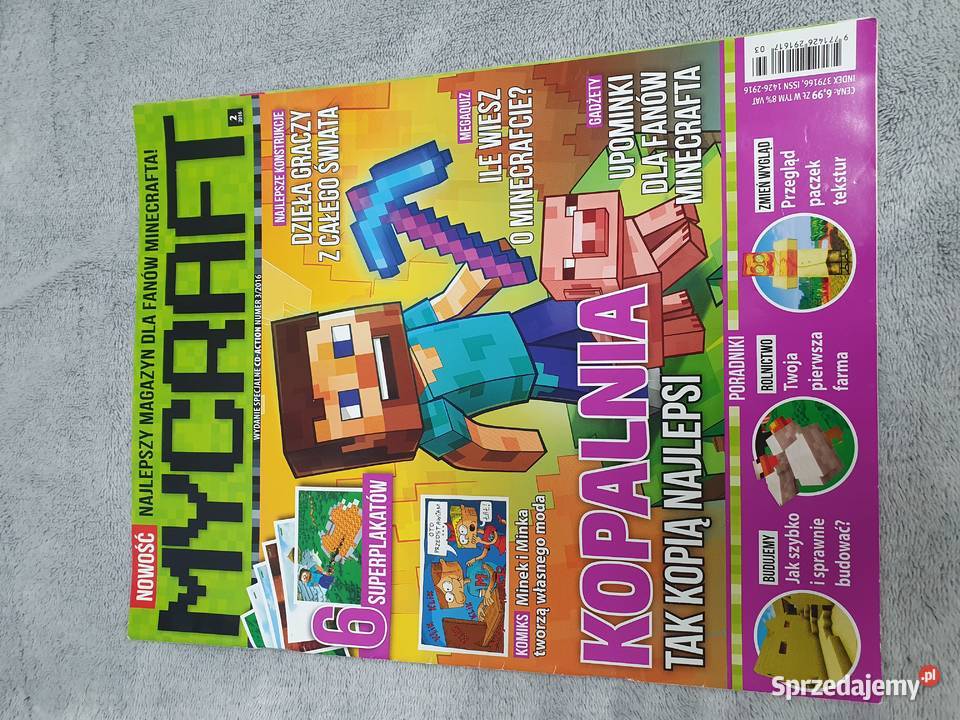 Mycraft zestaw 4 numerów Gdynia