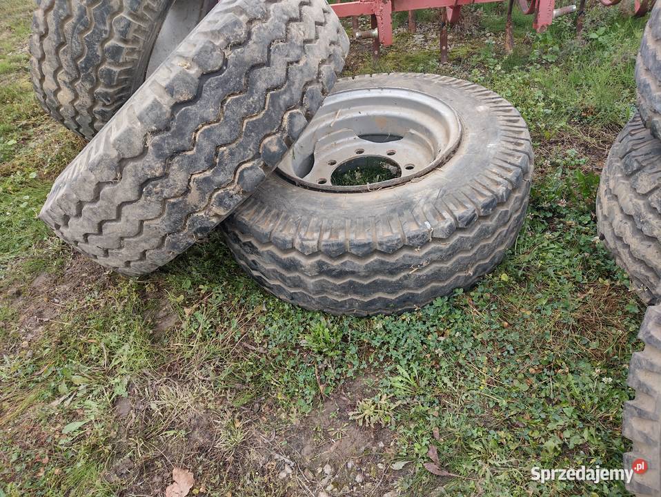 Koła 18 x 125 komplet 4 sztuki Opony rolnicze Spławy Pierwsze