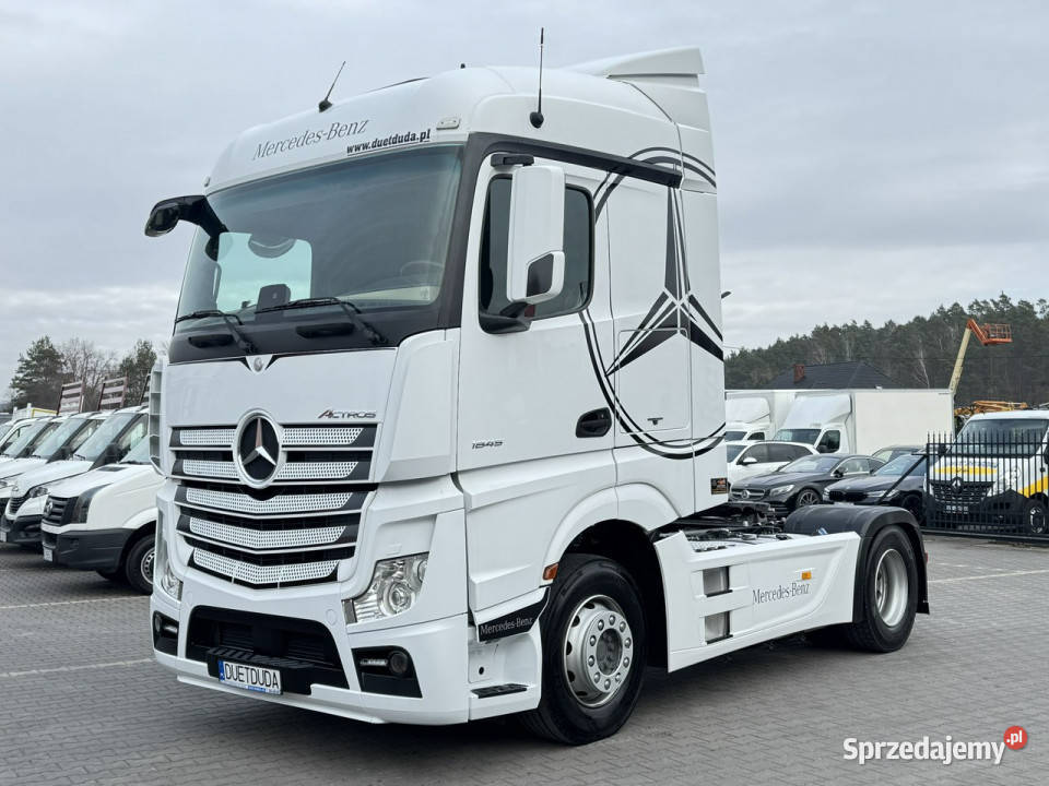 Mercedes ACTROS 1845 Euro 6 Stream Space centralny zamek Widełki sprzedam