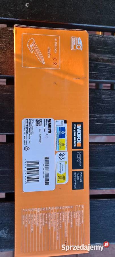 Kołki do wyznaczania granicy koszenia Worx Wiśniowa sprzedam