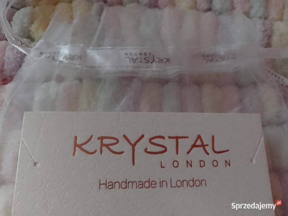 Wytworne Kolczyki ślubne z Londynu w etuiNOWE Kraków sprzedam