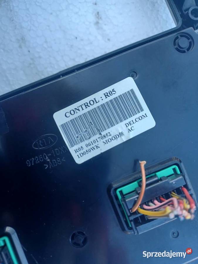 Panel Obudowa Sterowania Klimatyzacji Kia Carens Pogorzelec sprzedam