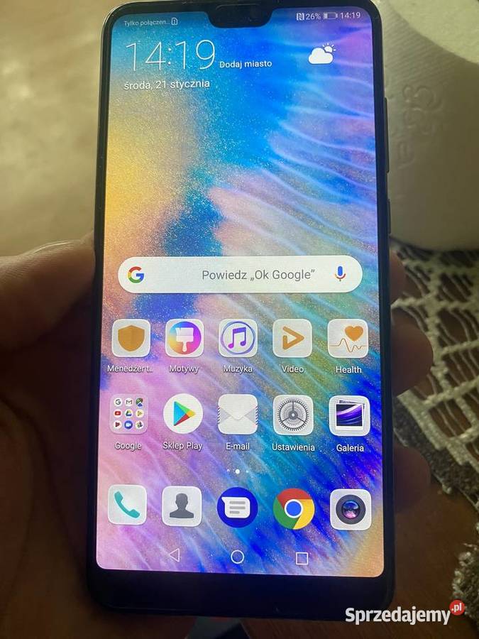 Huawei P20 Pro 128gb w stanie idealnym Huawei Katowice