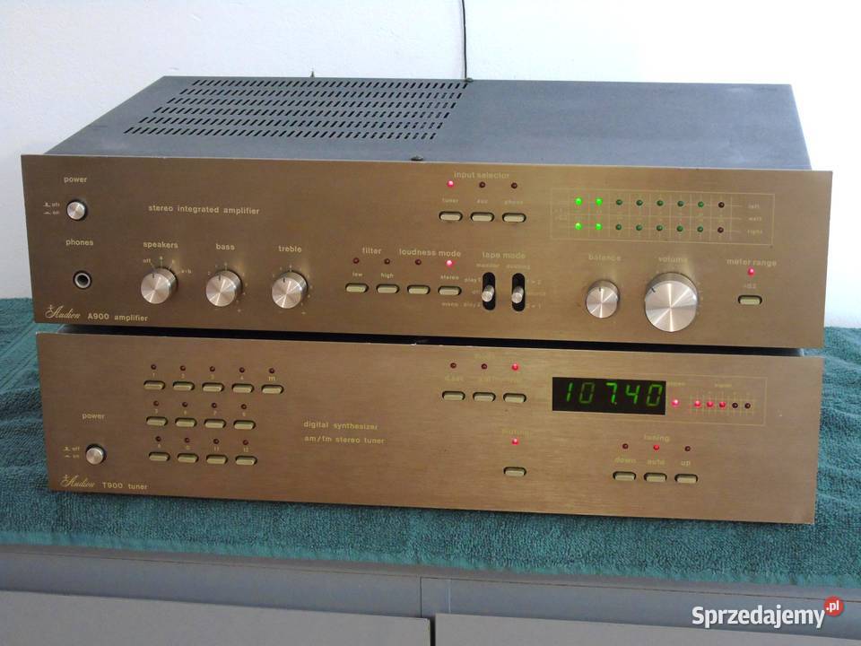 Wzmacniacz i Tuner Audion A900 i T900 sprawne Wieże i miniwieże podkarpackie