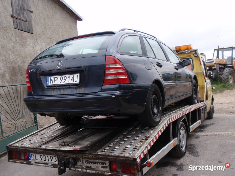 MERCEDES C KLASSA C 180 KOMBI BENZYNA Z GAZEM Brodnica sprzedam