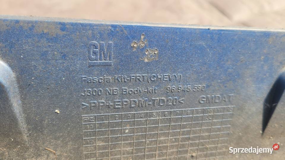 CHEVROLET CRUZE SPORT ZDERZAK PRZÓD PRZEDNI Ruda Śląska