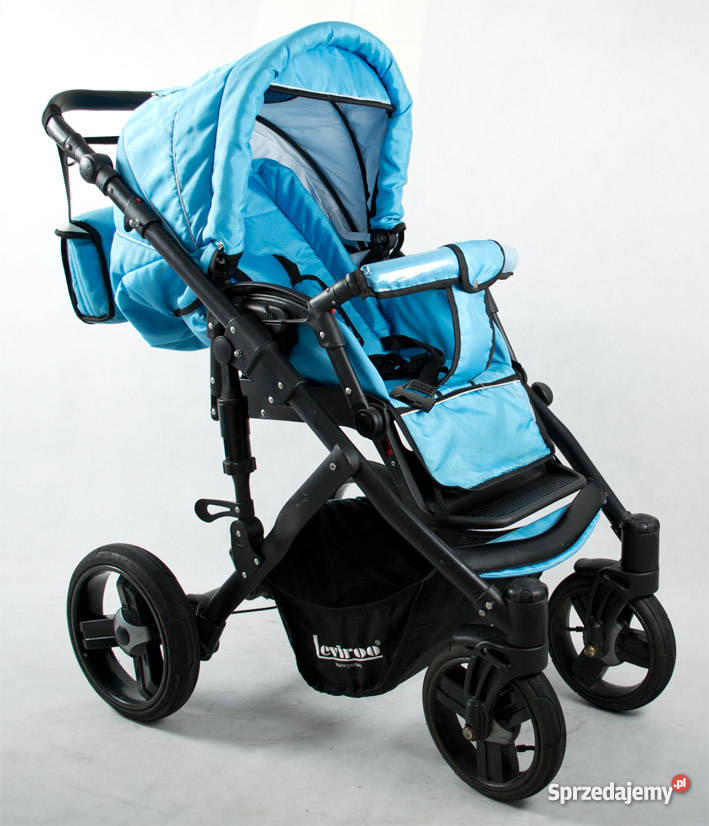 wózek Leviroo 3w1 Możliwość zamontowania fotelika  śląskie Jasienica