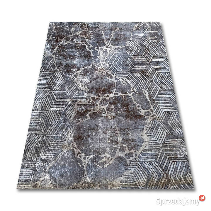 NOWOCZESNY DYWAN 130X190 PRINT 338805 CIENKI