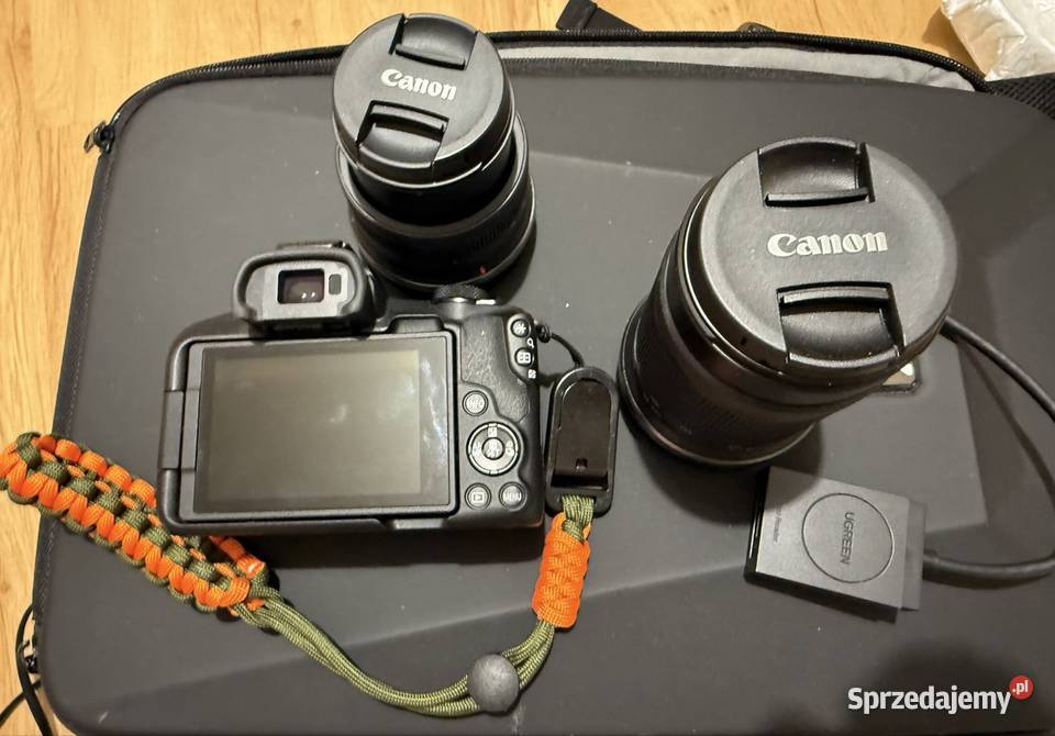 Canon EOS R50 2 obiektywy komplet akcesoriów Brzeg Dolny