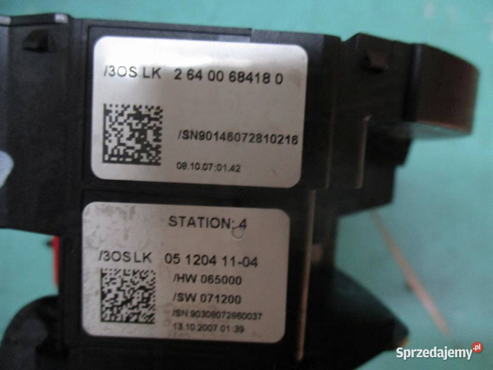 MERCEDES W204 07r przełącznik zespolony sprzedam