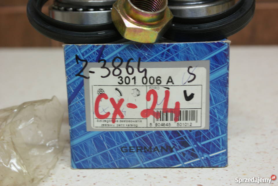 ŁOŻYSKO FORD ESCORT 1118DFIESTA PRZÓD Zawieszenie i układ kierowniczy Białobrzegi