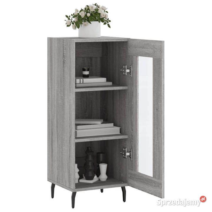 Szafka szary dąb sonoma 345x34x90 materiał mazowieckie