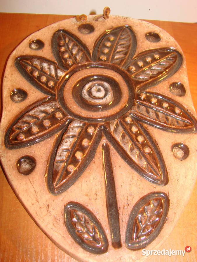 Laholm ceramiczny obrazek pomorskie Pruszcz Gdański