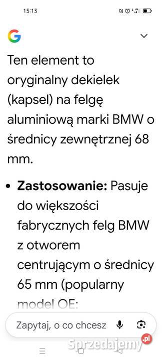 Kapsel BMW na koła Koszalin