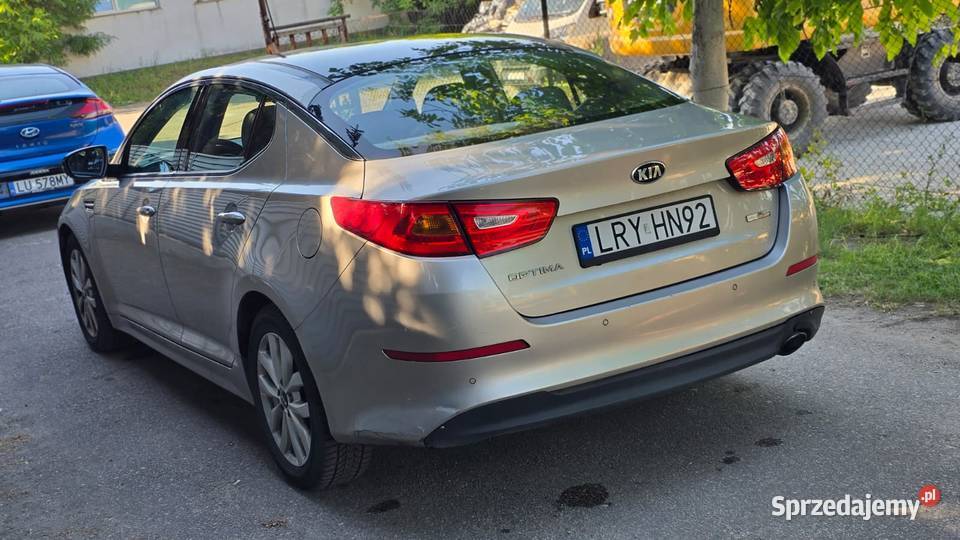 Kia Optima 17 CRDi 136 2015 r 166 uszkodzony manualna Optima Ryki