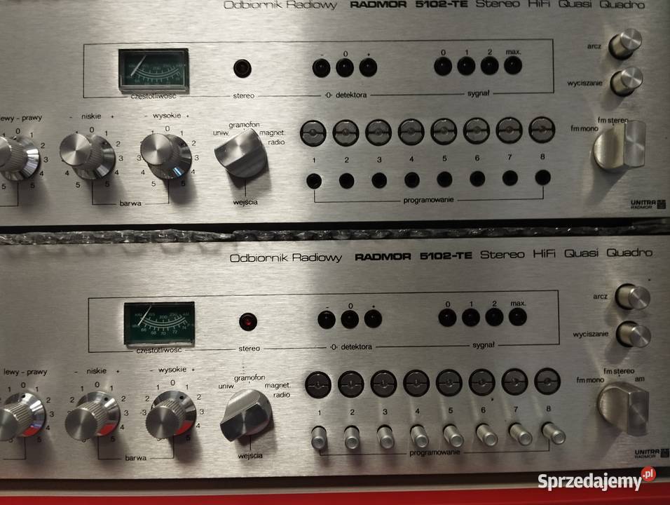 Amplituner Radmor 5102TE Stereo renowacji śląskie Zabrze sprzedam