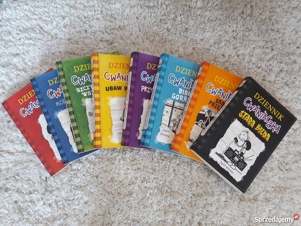 Dzienniczek Cwaniaczka 8 części i inne sprzedam Wrocław