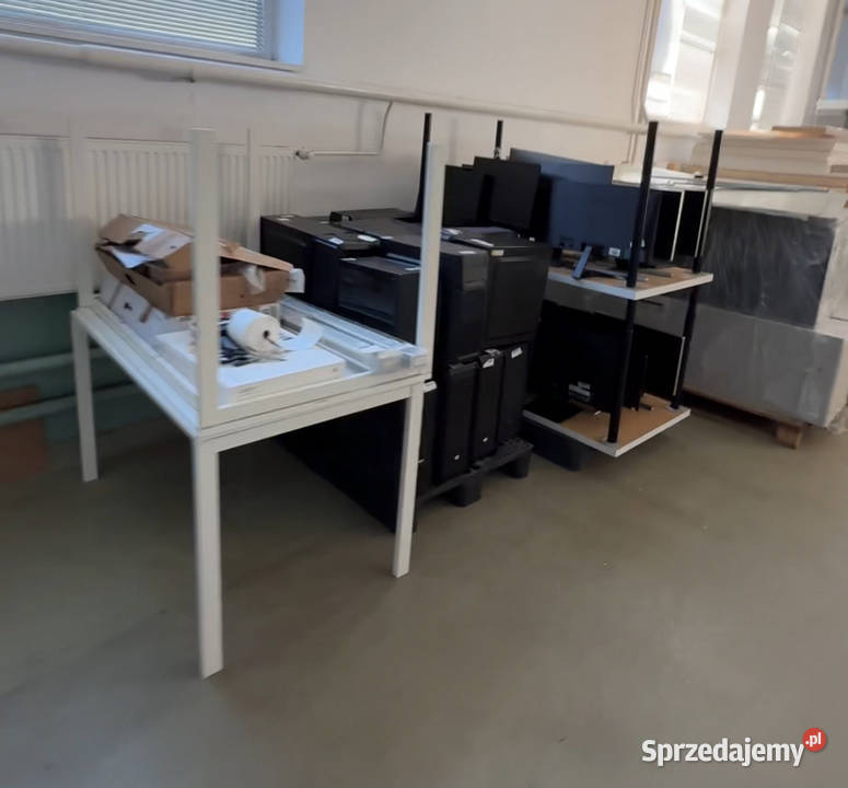 Wyposażenie biura sprzęt komputerowy syndyka Warszawa