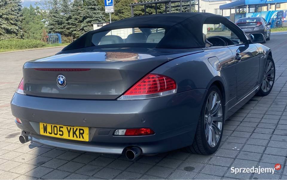 BMW kabrio sport 630i Anglik Człuchów