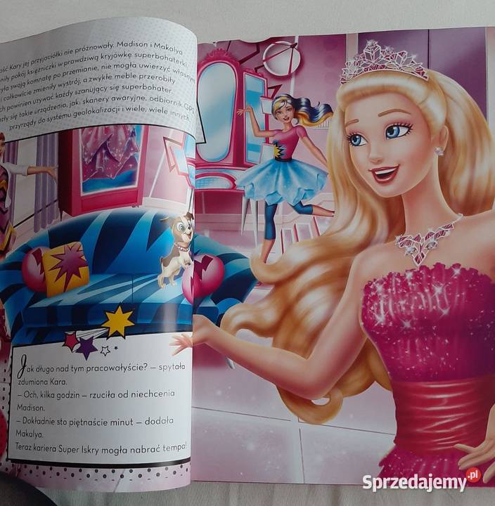 Barbie Wielka księga opowieści Egmont książka Zabrzeg