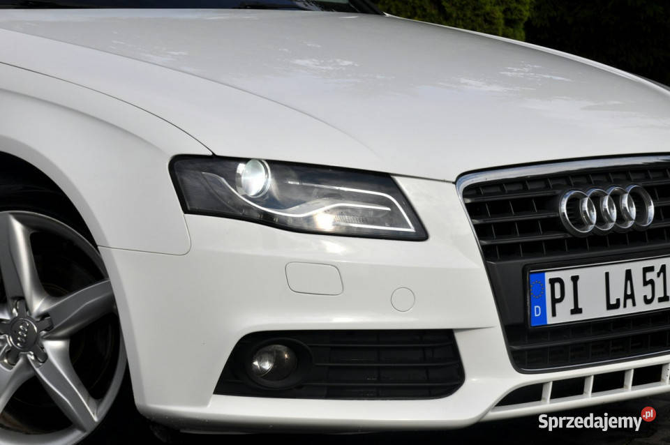 Audi A4 18T160158XenonLedWelurParktronikI WłAlu nieuszkodzony Ostrów Mazowiecka