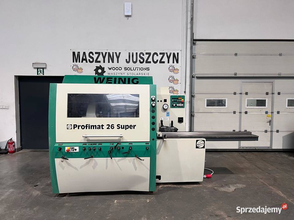 Strugarka czterostronna Weinig Profimat 26 Super Juszczyn