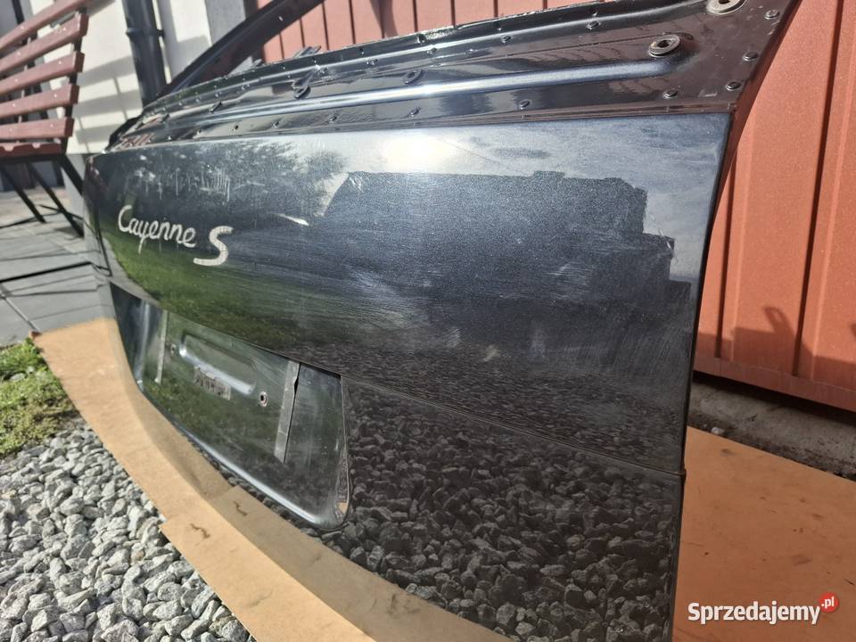 Klapa tył Porsche Cayenne 955 osobowe łódzkie Wieluń
