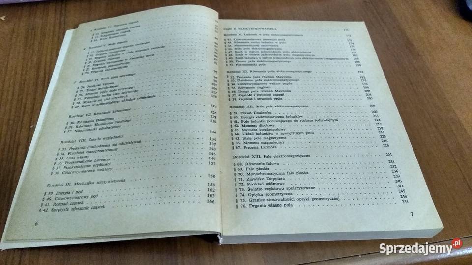 Mechanika elektrodynamika Landau Lifszic Krótki pomorskie Gdańsk