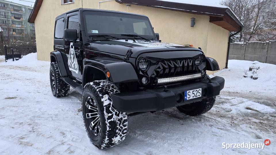 Jeep wrangler wersja Sahara 36 benzyna 2016 Kętrzyn