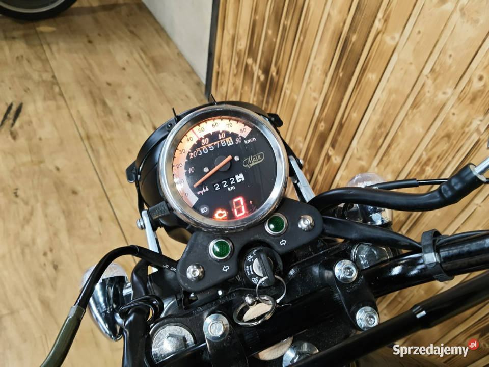 Mash Inny Przepiękny MASH 50 scrambler 50 Raty Rok produkcji 2025 Stare Miasto sprzedam