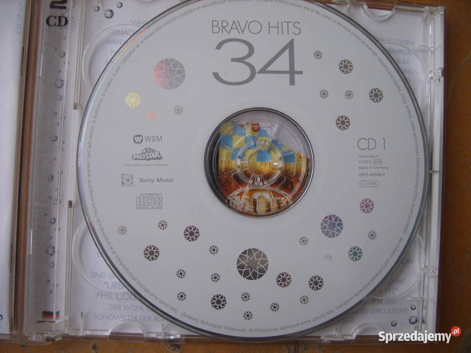 Skladanka CD BRAVO HITS 34 2 CD 2001 Wołów
