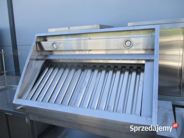 OKAP GASTRONOMICZNY SKOŚNY Z FILTRAMI I Ostrów Wielkopolski