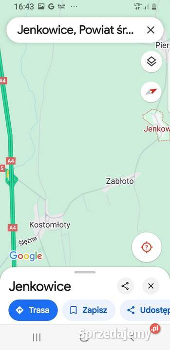 Dom do remontu 35 Wroclawia sprzedam zamienię na asfalt dolnośląskie Bielany Wrocławskie