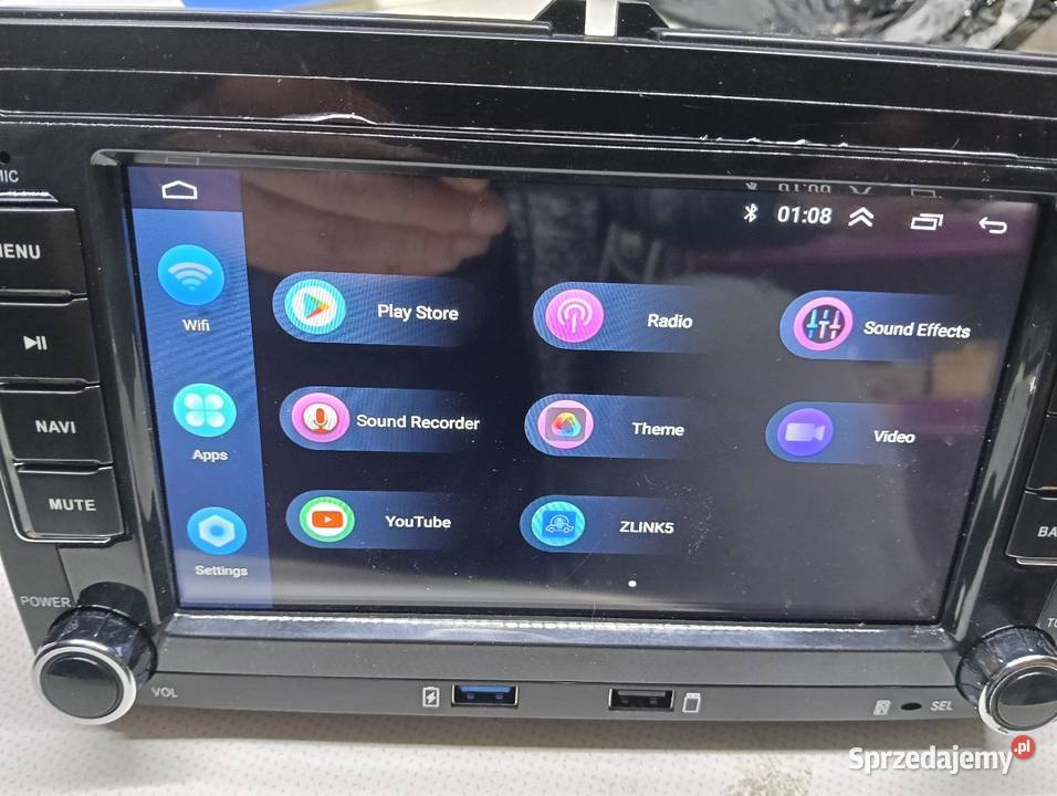 Radio Android VW Skoda Seat z canbusem Nawigacje GPS Drążdżewo Nowe