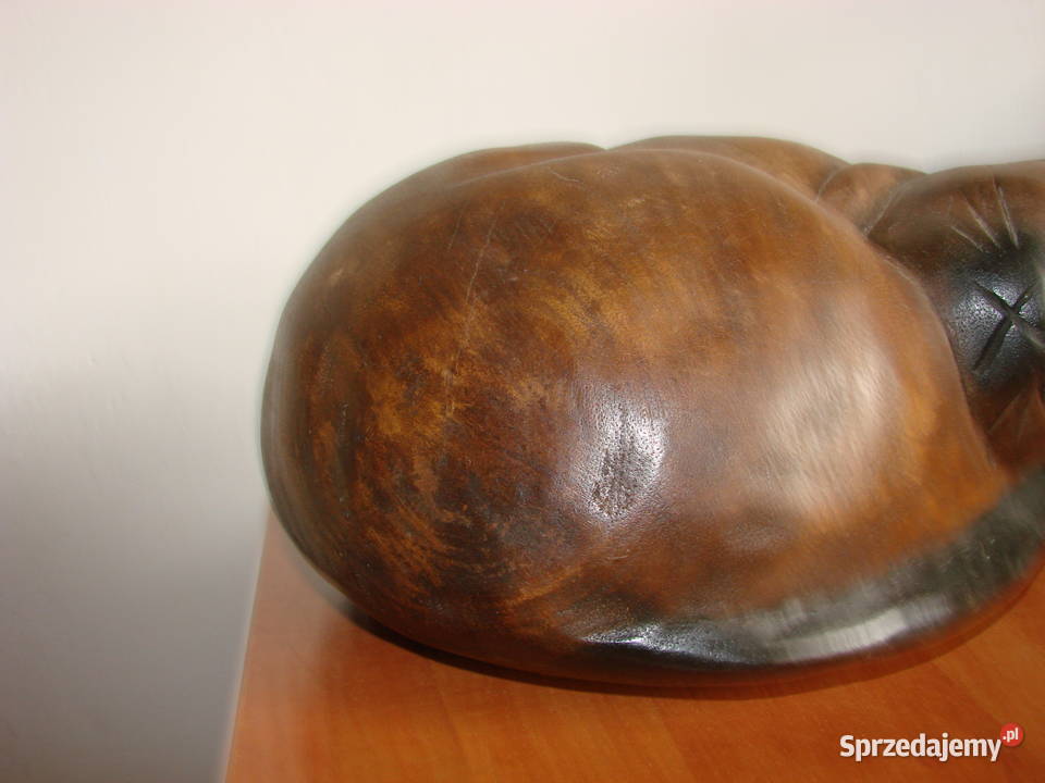 figura śpiącego kota duża Pozostałe Pruszcz Gdański sprzedam