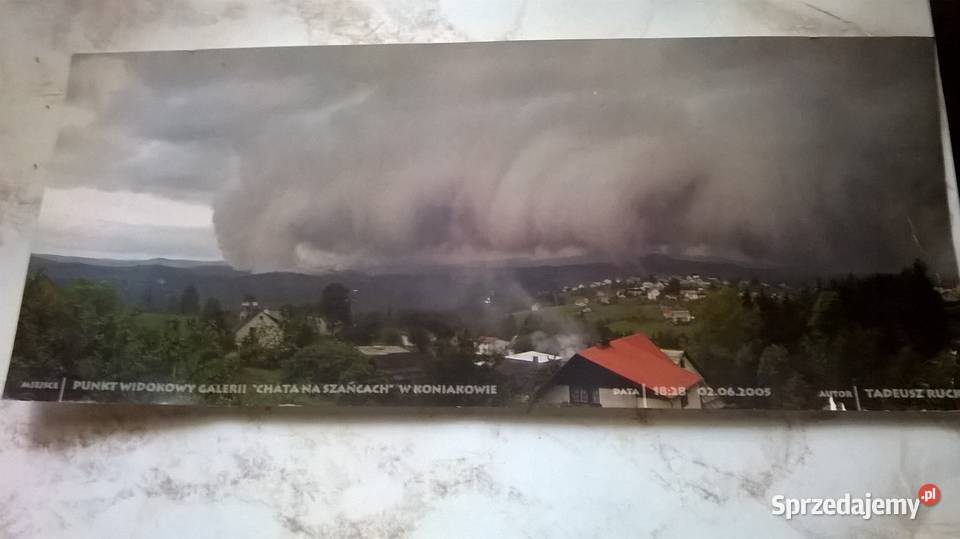 zdjęcie Koniaków widziany z lotu ptaka z 2005 Gliwice