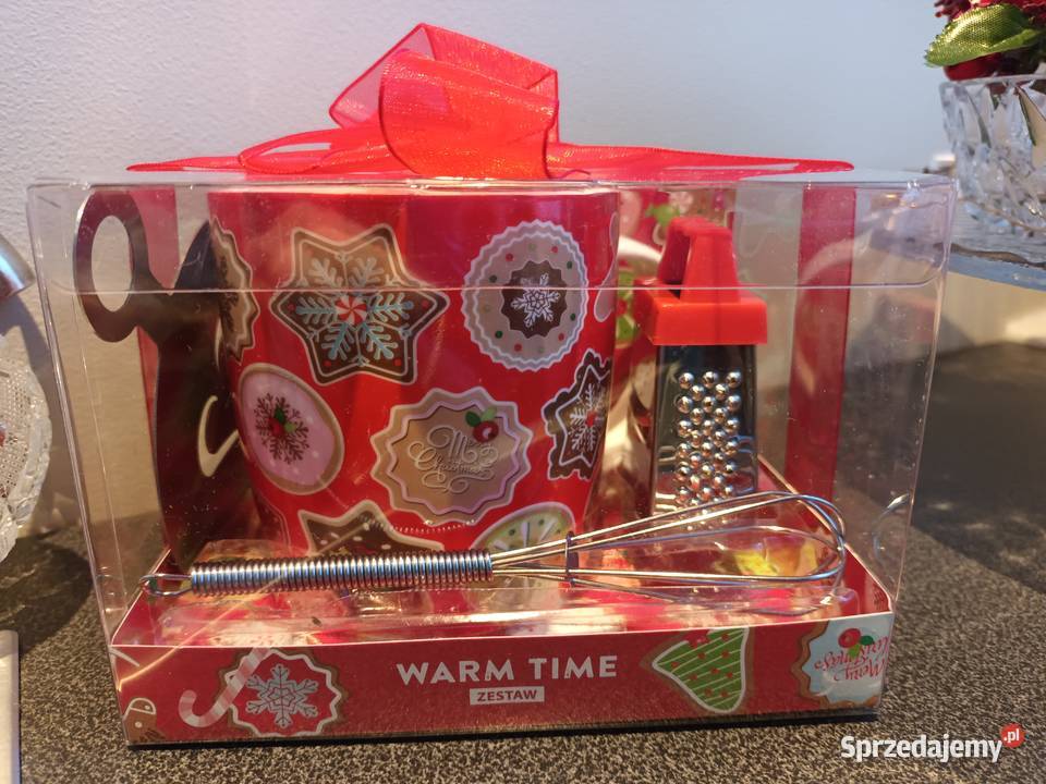 Zestaw prezent kubek święta mikołaj choinka na Pozostałe Gdańsk