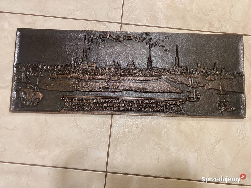 Obraz żeliwny z 1572r śląskie Kobiór