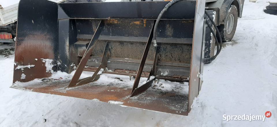 Łyżka solarka hydrauliczna łyżka do posypywania