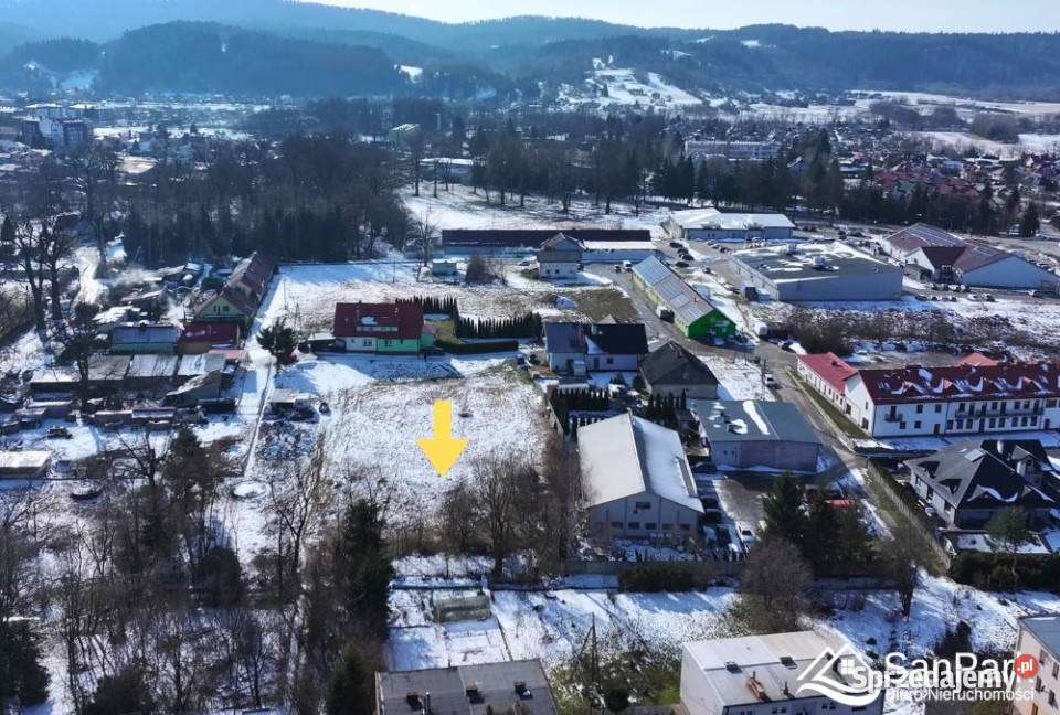 Sprzedaż gruntu Lesko 1149m2 sprzedam