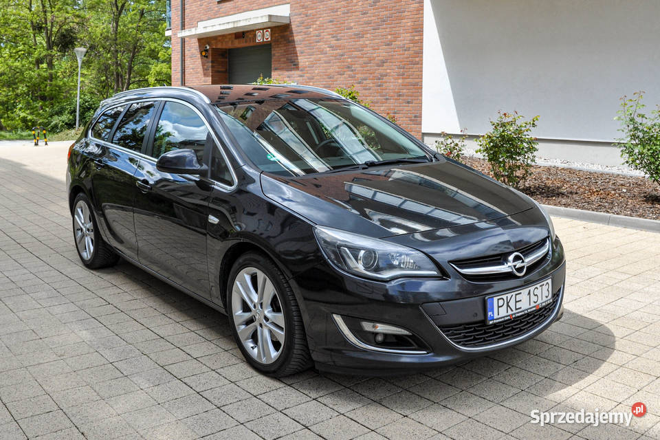Opel Astra J 20CDTI 160 Bezwypadkowy Lift 2014 r Wrocław