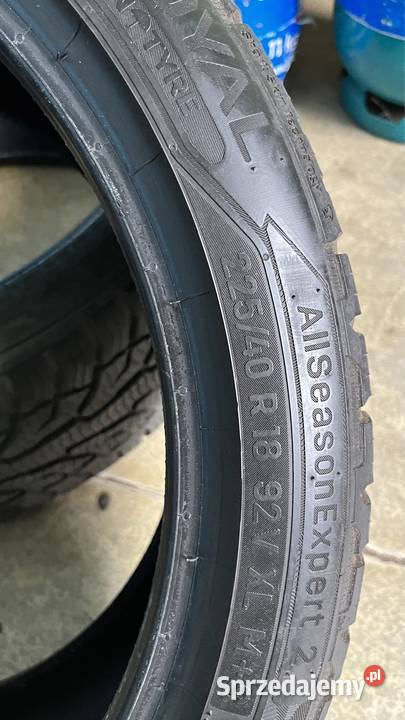 2 opony uniroyal 2254018 dolnośląskie Nowa Ruda sprzedam