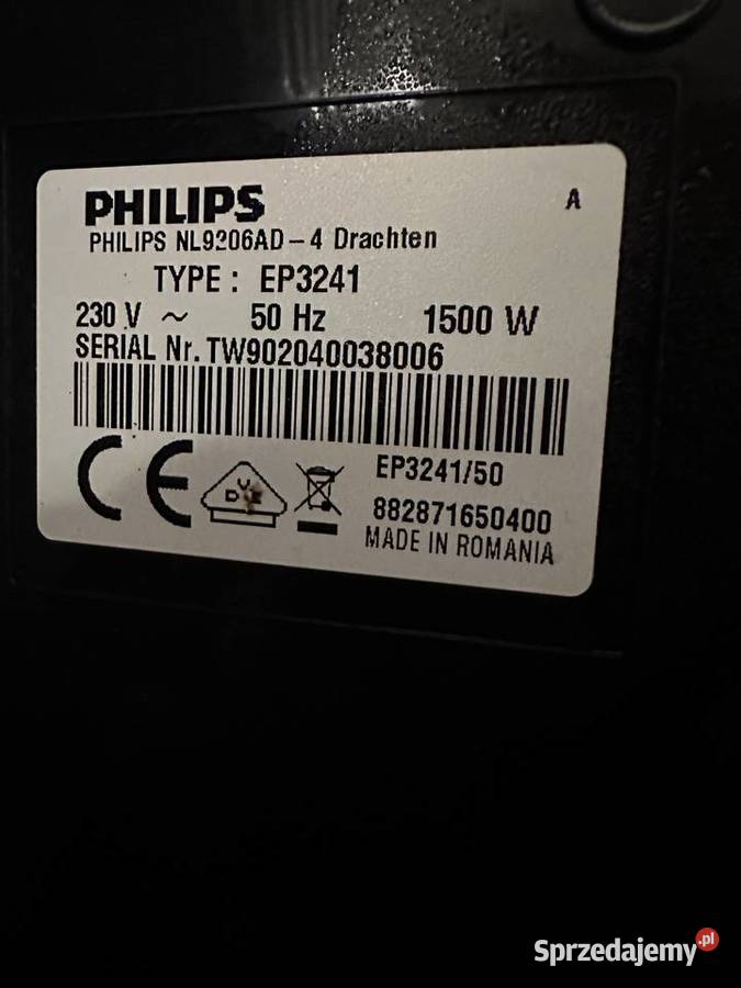 Ekspres Philips Latte Go EP3241 Izdebnik